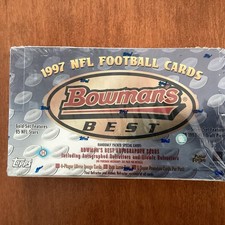 1997 Bowman Best Football Hobby Box
