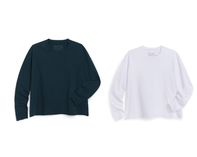 #ad Frank amp; Eileen Quinn Long Sleeve Crewneck Tee Heritage Jersey Multiple Colors $109.99