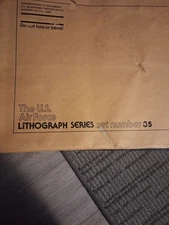 Air FORCE LITHOGRAPH SERIES # 35.....9 Prints Total....