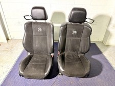 15-22 Dodge Charger 392 Scat Pack 6.4l Oem Black Leather Suede Front Rear Seats