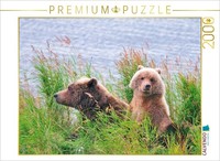 Calvendo Puzzle BraunbäRmutter Mit Jungtier 2000 Teile Puzzle Quer | 2000 Teile