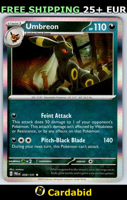 Umbreon - PRE #059/131 SV: Prismatic Evolutions Holo matazo NM