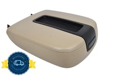2007-2009 Gmc Yukon Xl 1500 Center Console Beige Leather Lid Armrest Oem 2007-2009 Gmc Yukon Xl 1500 Center Console Beige Leather Lid Armrest Oem