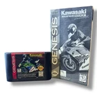 Kawasaki Superbike Challenge (Sega Genesis, 1995) Cartridge & Book Only VTG Game
