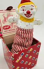 Jolly Jack  Vintage Jack in the Box Collectible Toy No Spoons 1847