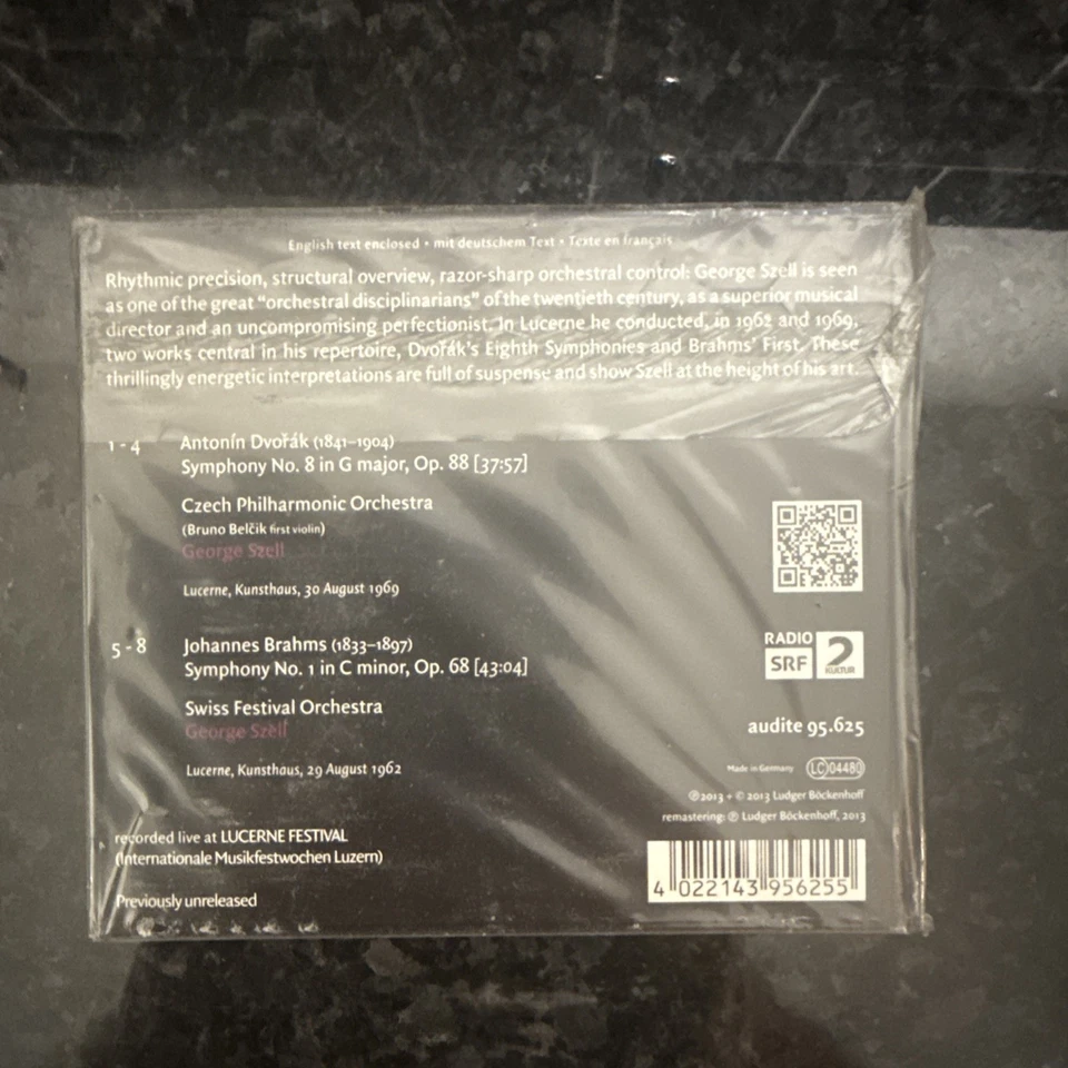 Lucerne Festival 3George CD New & Sealed Foto 2 de 2