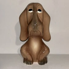 Vintage 1971 Tesoro Hound Dog Piggy Bank