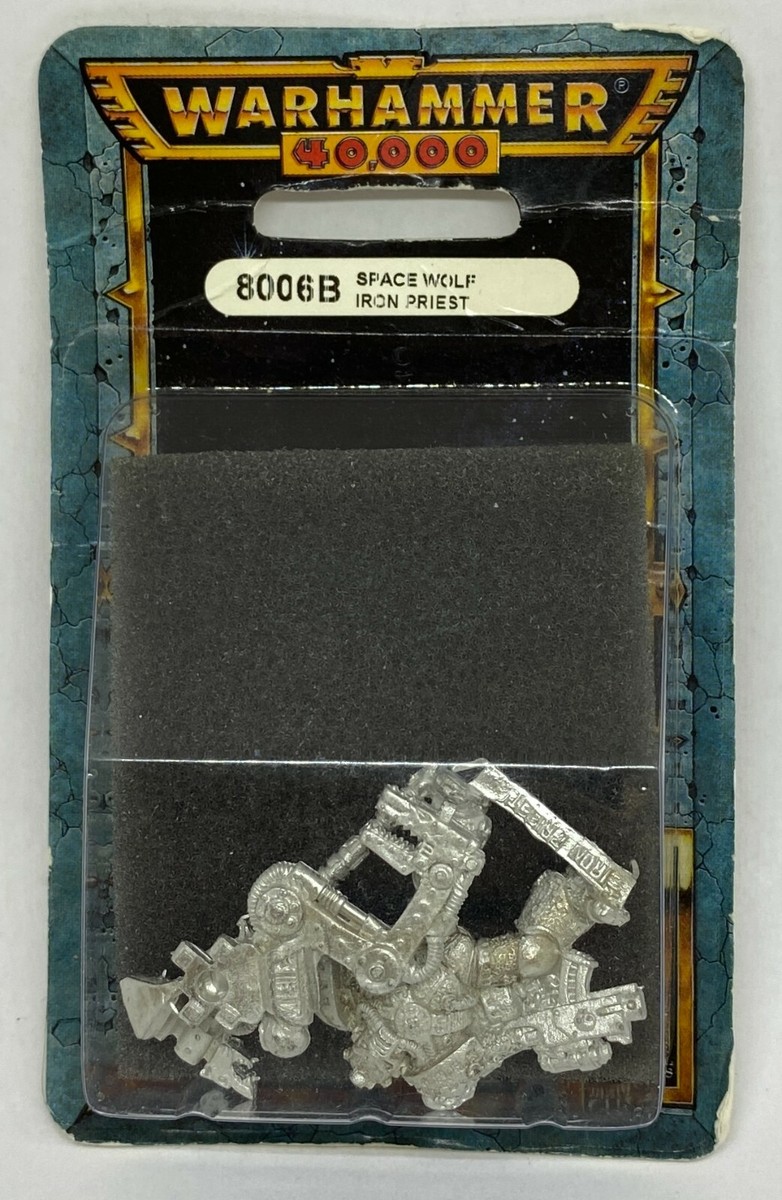 Games Workshop Warhammer 40K Space Wolf Guard NIB 53-35 Blister OOP