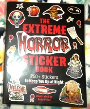 THE EXTREME HORROR STICKER BOOK by Andy Price NEW