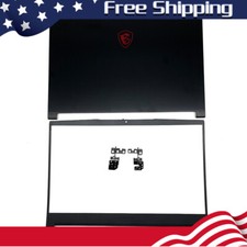 For MSI GF63 GF63VR 8RC 8RD MS-16R1 MS-16R2 Top Case Back Cover Bezel Hinges