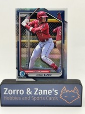JOSWA LUGO  2024 Bowman DRAFT - Chrome REFRACTOR #BDC-93 ANGELS 