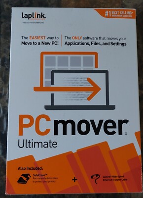 Laplink Pcmover Ultimate | Moves Your Applications, Files and Settings 