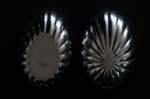 GEORG JENSEN BONBONNIER SWEET OR TRINKET DISH STAINLESS STEEL A DESIGNER CLASSIC - Picture 6 of 8