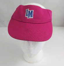 Augusta Sportswear LM Pink Embroidered Girls Youth Adjustable Visor