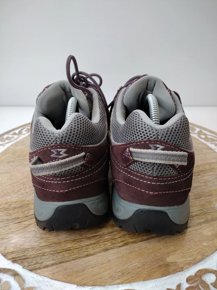 Garmont Women's Amica Brown Suede Mesh Trail Hiking Shoes Vibram Soles US 8.5 - Image 4 of 4