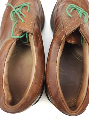 Footjoy FJ Icon 52252 Mens Brown Leather Wingtip Oxford Golf  display picture 3