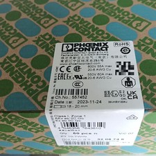 50pcs new Phoenix Contact PT 10-TWIN Straight through terminal block 3208746