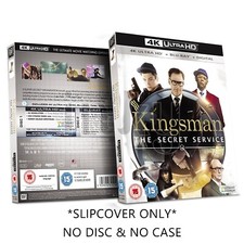Kingsman The Secret Service Bluray 4k Ultra Slip Cover Only Custom NO DISC