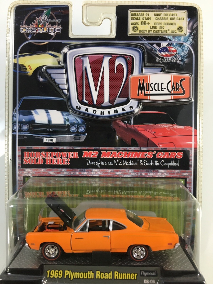 M2 MACHINES 1969 PLYMOUTH ROAD RUNNER | eBay