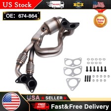 Front Exhaust Manifold Catalytic Converter for Subaru Outback Forester Impreza
