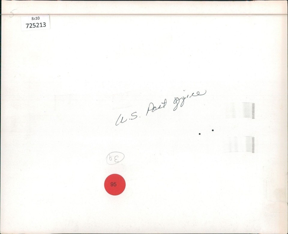 Us Post Office Business Workers Men Packages Boxes Vintage Inside 8X10