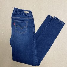 Kids Girls Levi  s Jeans Leggings Denim 14 Reg Blue