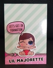  LOL LIL MAJORETTE DOLL COLLECTOR CARD