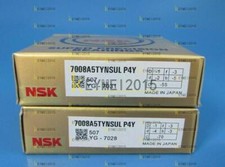 Image of NEW NSK 7012A5TYNSULP4Y Abec-7 Super Precision Spindle Bearings Matched Set of 2
