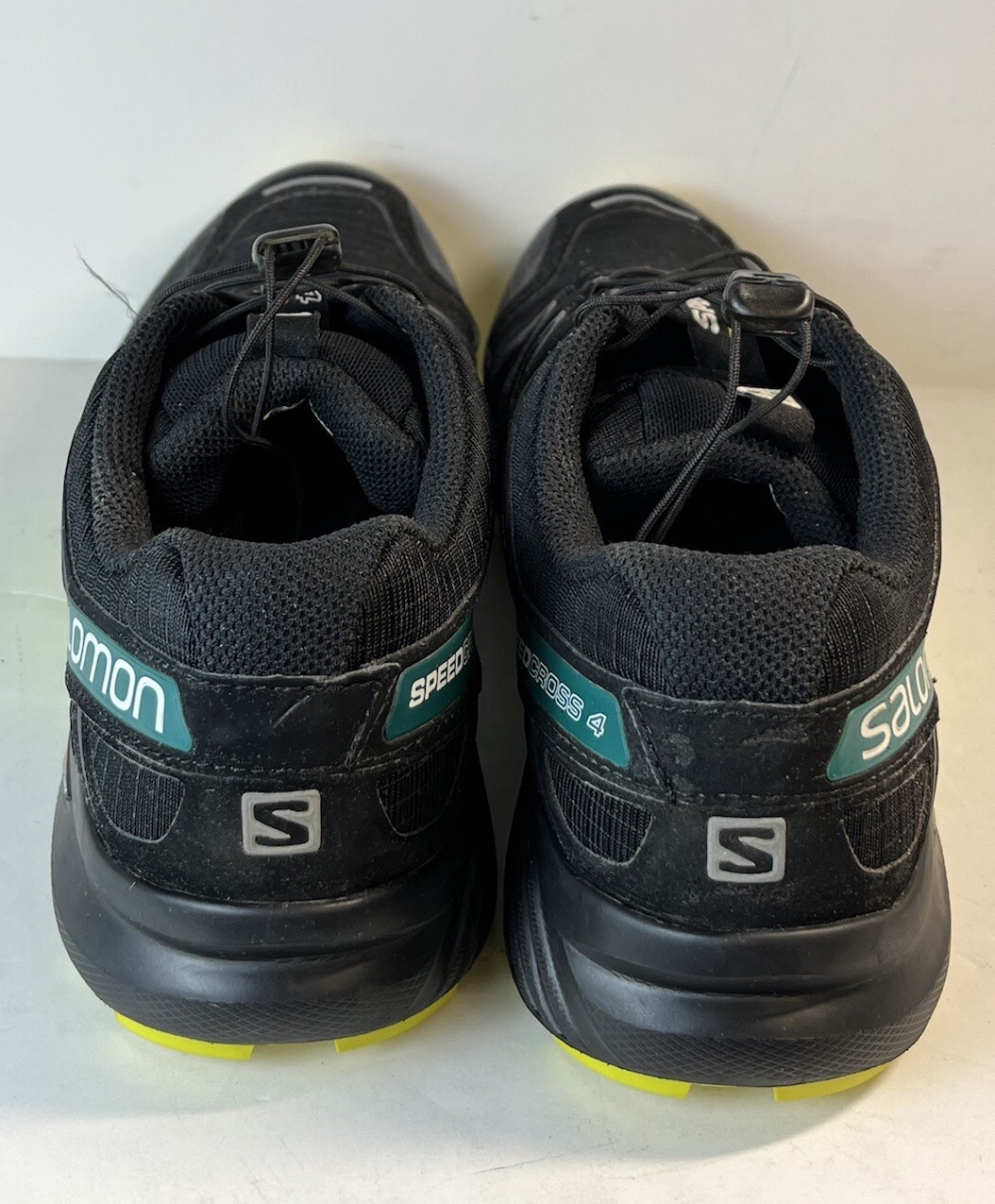 Scarpe da uomo Salomon SpeedCross 4 LT basse nere trail runner taglia 8 5 US