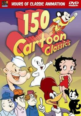 #ad 150 Cartoon Classics DVD VERY GOOD $5.48