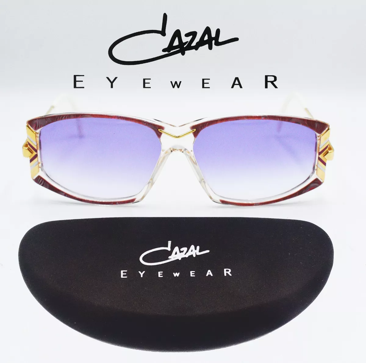 RARE VINTAGE 80s CAZAL SUNGLASSES 100 AUTHENTIC NOS MOD.124 40 OFF W.G