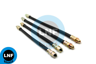 NSU Prinz 1 & 2 (Typ 40) Brake Hose X4 Front Rear Set 58 59 60 1958 1959 1960