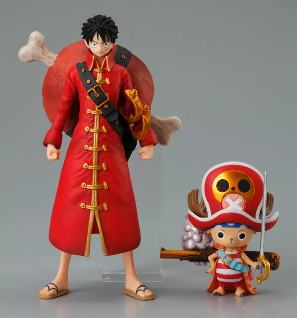 Bandai Super One Piece Styling Film Z Special Box Figure Battle Luffy  Chopper