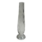 Vintage WATERFORD CRYSTAL Bud Floral Vase Ardan Enis Pattern Clear 7" Flowers