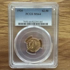 1926 Indian Gold Quarter Eagle $2.50 Coin PCGS Graded MS64 Beautiful Shine 🔥