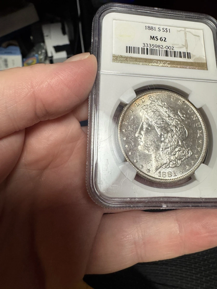 MS 62 Graded 1881 Year Morgan US Dollars (1878-1921) for sale | eBay