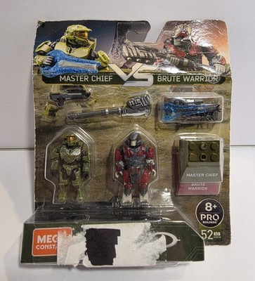 HALO MEGA CONSTRUX BLOKS UNSC MASTER CHIEF VS BRUTE WARRIOR GNW38