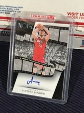 Alperen Sengun 2023-24 Panini Noir Freeze Frame Signatures Auto /49 Sealed