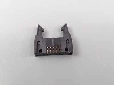 (10) 10-Pin Pin Headers, 2 Row, 0.100'' Gold Right Angle PCB Latch