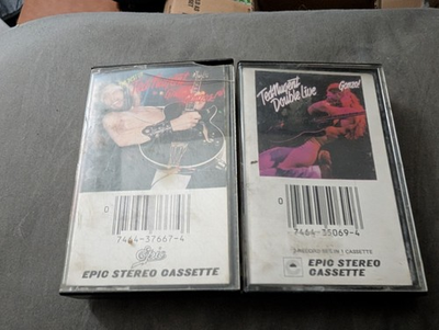 #ad Ted Nugent 2 Cassette Lot UNTESTED NEED PRESSURE PADS $3.99