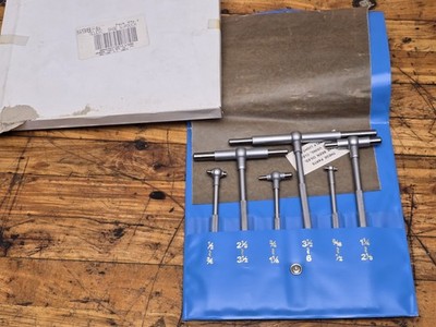 GENERAL TOOL USA S98-6 TELESCOPING GAGE SET 6 PIECE 1/2''-2-1/8'' NEW 