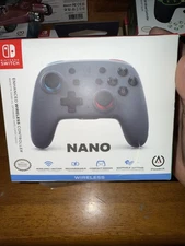 PowerA Nano Enhanced Wireless Controller for Nintendo Switch - Gray Neon