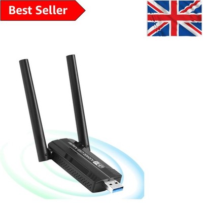 5400Mbps USB WiFi 6E Dongle - Tri-Band Adapter für optimales Gaming & Streaming