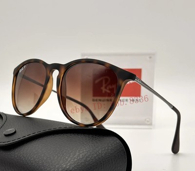 Ray-Ban Erika Polarized Sunglasses RB4171 710/T5 54-18 Brown/Light