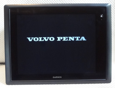 GARMIN VOLVO PENTA GLASS GPSMAP 8212 GPS CHARTPLOTTER FISHFINDER DISPLAY UNIT