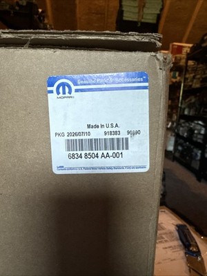 Genuine Mopar Transmission Valve Body & Control Unit 68348504AA 2022-2025 JEEP