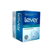 2 Bars Lever 2000 Original BOXED Bar Soap 4oz Each Old Formula Made In USA NIP