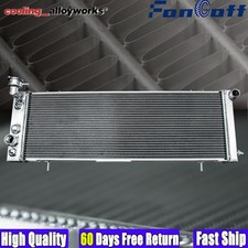 Aluminum 3-Rows Radiator Fits 1991-2001 99 Jeep Cherokee XJ 2.5L L4 4.0L L6 AT.