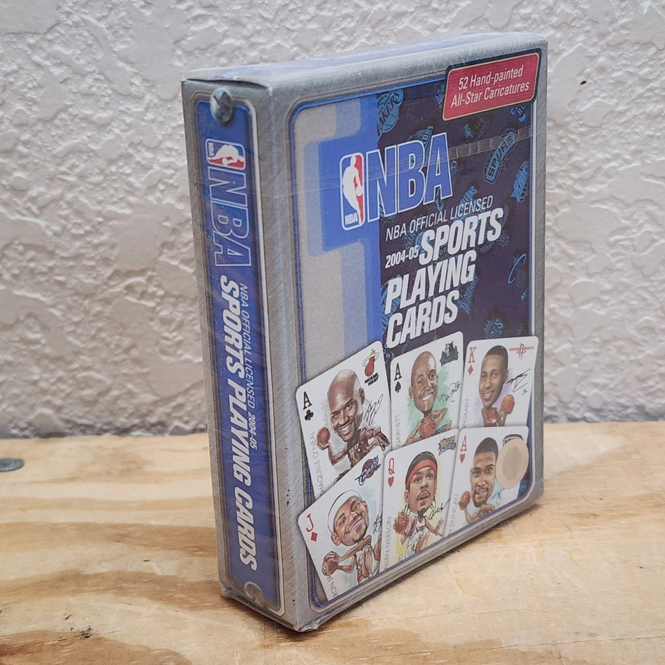 2004-05 NBA Sports Playing Cards Deck LEBRON Kobe Bryant SHAQ Factory Sealed NEW - Image 4 of 4