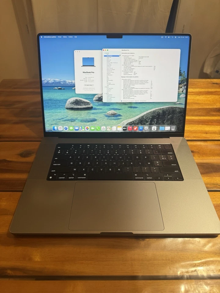 Apple MacBook Pro 16" M1 Pro · 32GB · 512GB, photo 1 sur 5